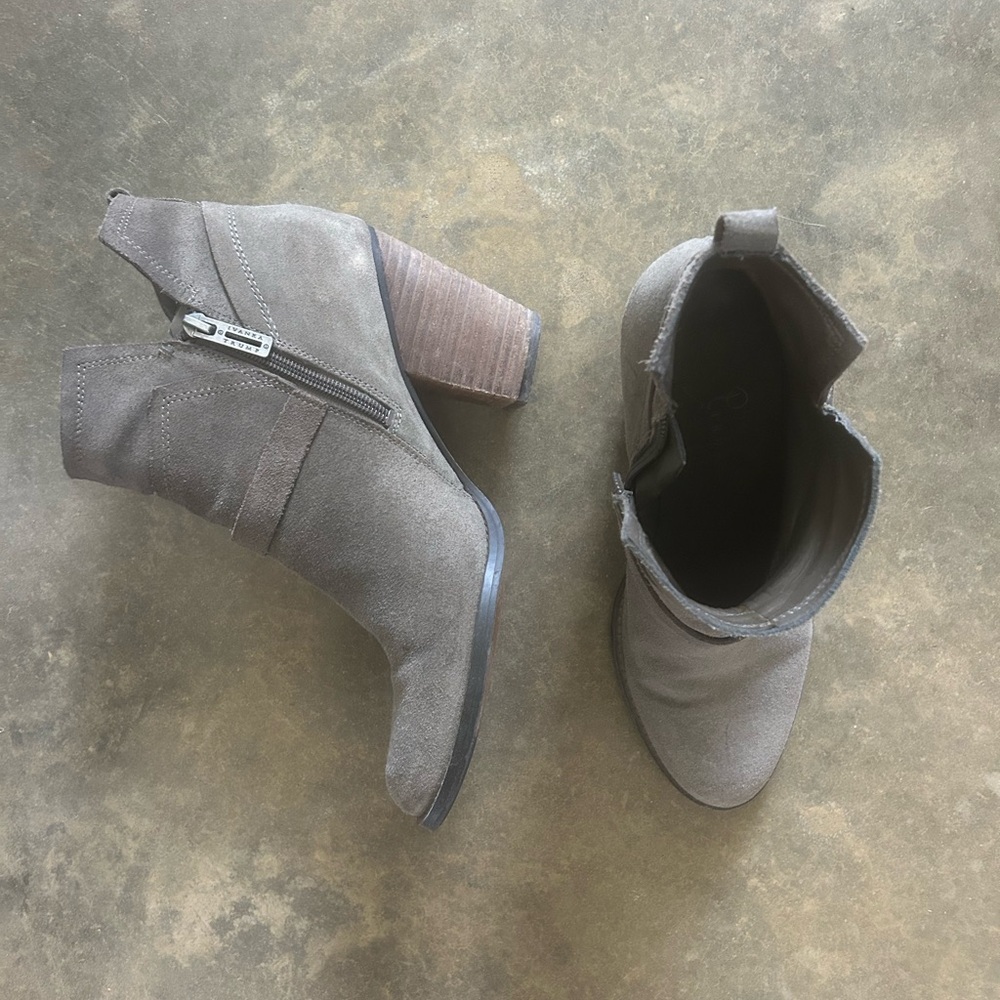 Stylish Gray Ankle Boots
